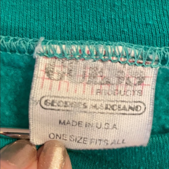 Guess Teal Women’s Sweatshirt - Picture 3 of 4